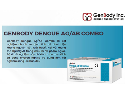 GenBody Dengue Ag/Ab Combo - Test nhanh chuẩn đoán Dengue Ag/Ab Combo