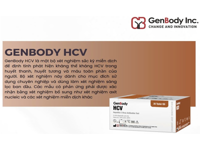GenBody HCV - Test nhanh chuẩn đoán HCV