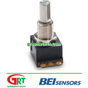 Panel-mount precision potentiometer 18 x 16 x 12 mm, 240 °C | 5320 series | Chiết áp Bei Sensors