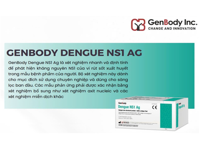 GenBody Dengue NS1 Antigen - Test nhanh chuẩn đoán Dengue NS1 Antigen