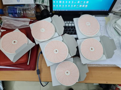Giấy ghi biểu đồ nhiệt độ