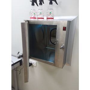 Tủ Truyền PassBox Phòng Sạch, Inox 304 Có Đèn UV Tiệt Trùng