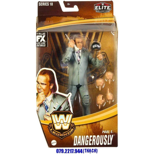 WWE PAUL E. DANGEROUSLY (PAUL HEYMAN) - ELITE LEGENDS SERIES 18 (EXCLUSIVE)