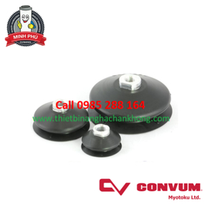 VACUUM PAD CONVUM - JAPAN BELLOWS SERIES PBOG