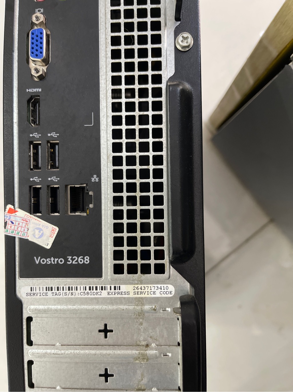 PC mini Dell Vostro 3268 i3 7100 Ram 4G HHD 1T/ Màn hình 19.5