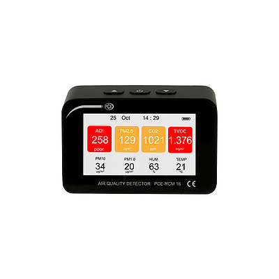 Máy đo chất lượng không khí PCE-RCM 16, Hãng PCE Instruments/Anh