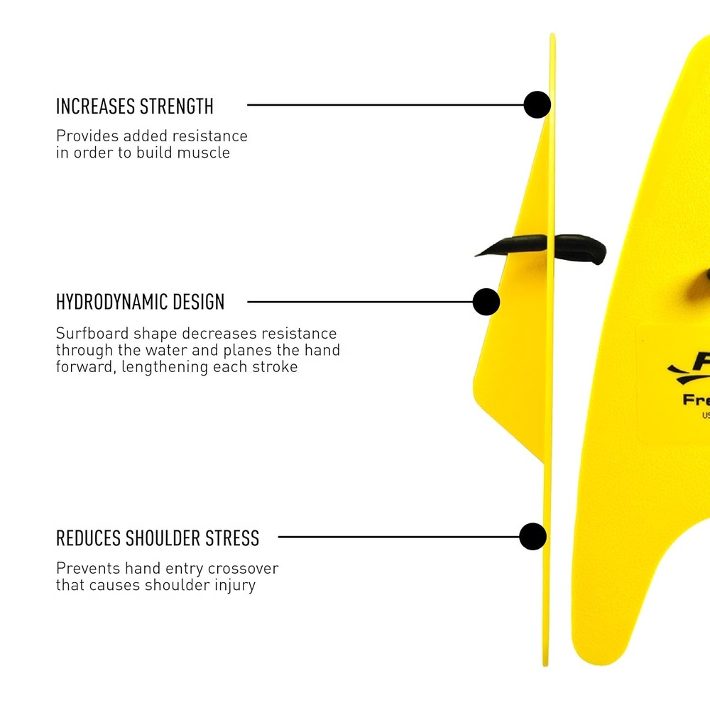 BÀN QUẠT, TAY QUẠT TẬP LUYỆN KỸ THUẬT BƠI SẢI FINIS (FREESTYLER PADDLES)