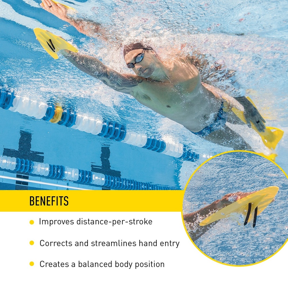BÀN QUẠT, TAY QUẠT TẬP LUYỆN KỸ THUẬT BƠI SẢI FINIS (FREESTYLER PADDLES)