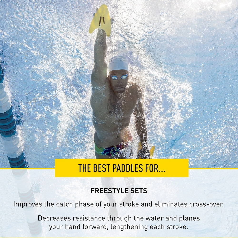 BÀN QUẠT, TAY QUẠT TẬP LUYỆN KỸ THUẬT BƠI SẢI FINIS (FREESTYLER PADDLES)