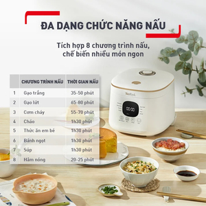 Nồi cơm điện tử Mini Tefal Rice Mate RK515168 - 0.7L