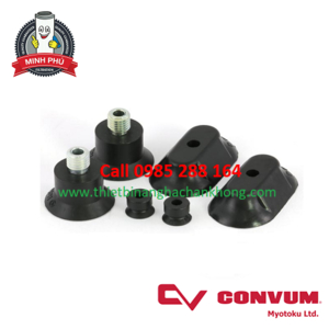 VACUUM PAD CONVUM - JAPAN FLAT SERIES PEG