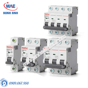 MCCB Dòng cắt 6000A - RDB5-63 - RDB5-125 4P 6kA