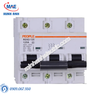 MCB dòng cắt 10000A - RDX2-125 3P C63 63A