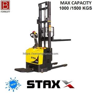 Xe nâng điện đứng lái cao 3m Model PES15D Tải nâng 1000/1500 Kg