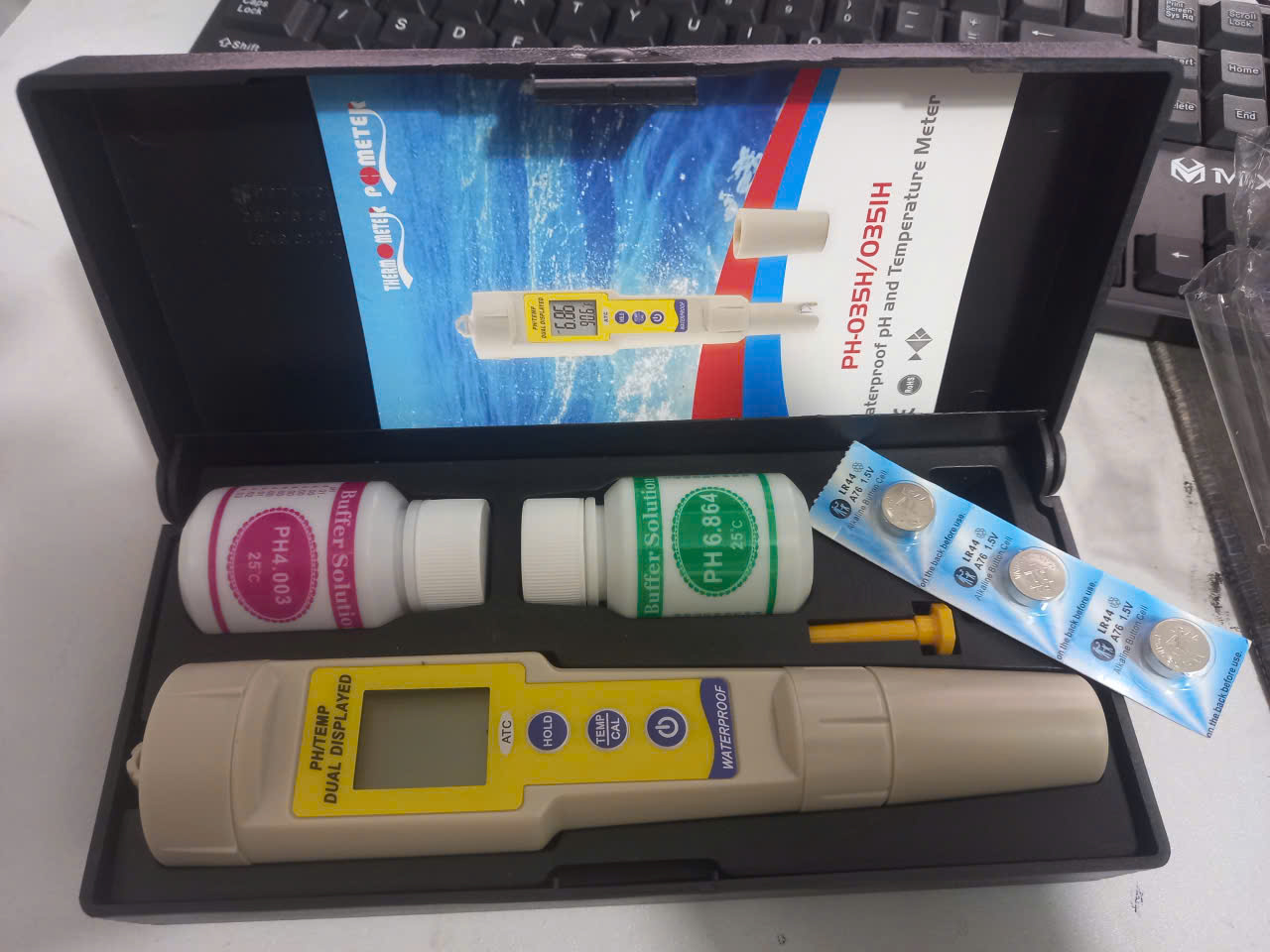 Bút đo PH/Nhiệt độ dạng bút chống nước PH-2035H, Bút đo PH