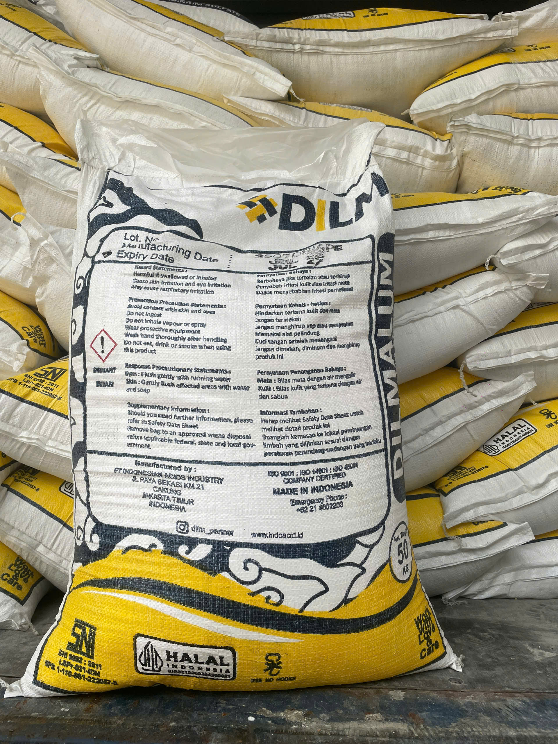 Phèn nhôm Aluminium Sulfate — Al₂(SO₄)₃