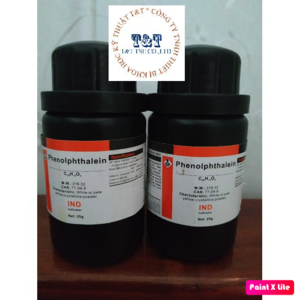 Hóa chất thí nghiệm Phenolphtalein (C20H14O4)