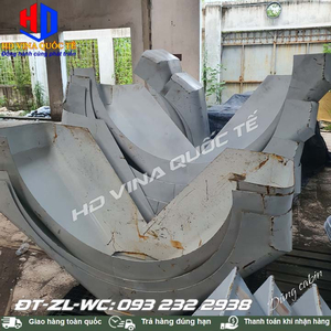 Bán phễu chữ A xe trộn bê tông, phễu hứng trung gian xe trộn bê tông, phễu hứng số 3