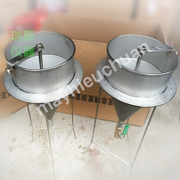 PHỄU ĐO ĐỘ CHẢY CỦA VỮA HÌNH CÔN (ASTM C939-10)