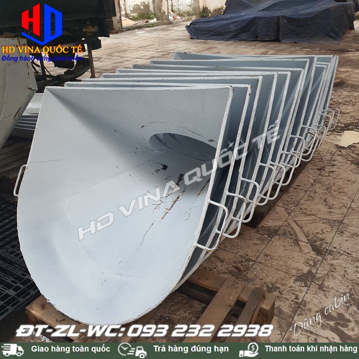 Bán phễu hứng nạp xe trộn bê tông - Phễu số 1