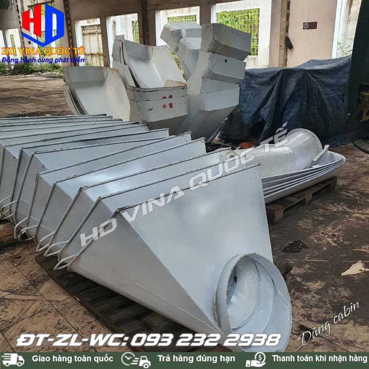 Bán phễu hứng nạp xe trộn bê tông - Phễu số 1