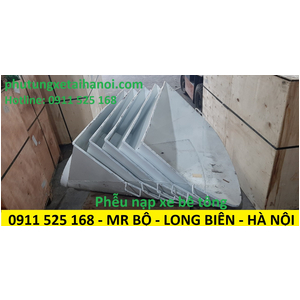 Phễu nạp bê tông xe trộn bê tông