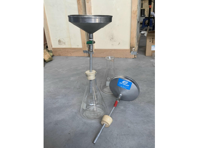 Phễu xác định khả năng giữ độ lưu động vữa tươi