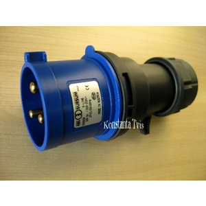 PHÍCH CẮM 16A - 3P - 230V - 6H IP44