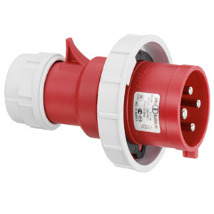 PHÍCH CẮM 16A - 4P - 400V - 6H IP67