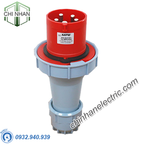Phích Cắm Công Nghiệp 3P+N+E 125A IP67 - MPN045K - MPE