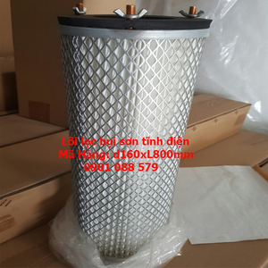 Phin lọc sơn tĩnh điện - Filter lọc sơn d160xL800mm