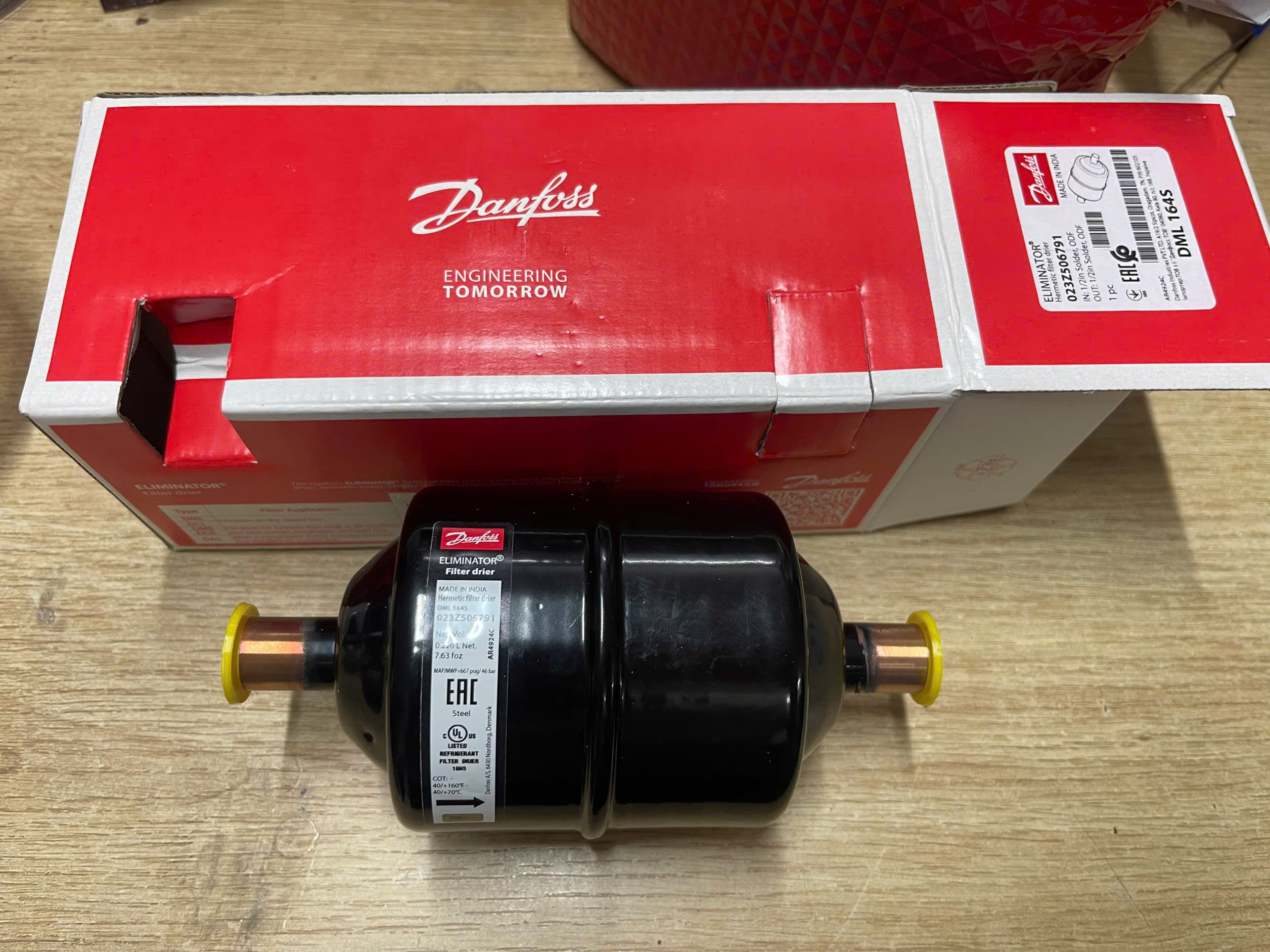 Phin lọc gas DML 164S (filter drier)