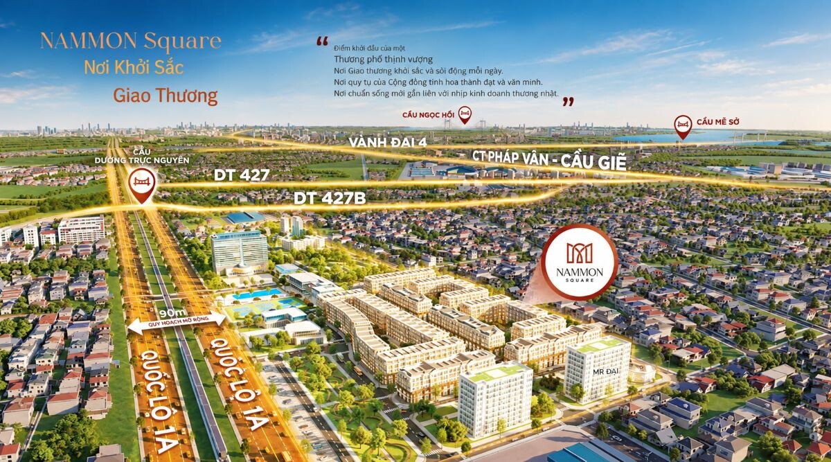 NAMMON Square Thường Tín: Bảng Giá & Chính Sách