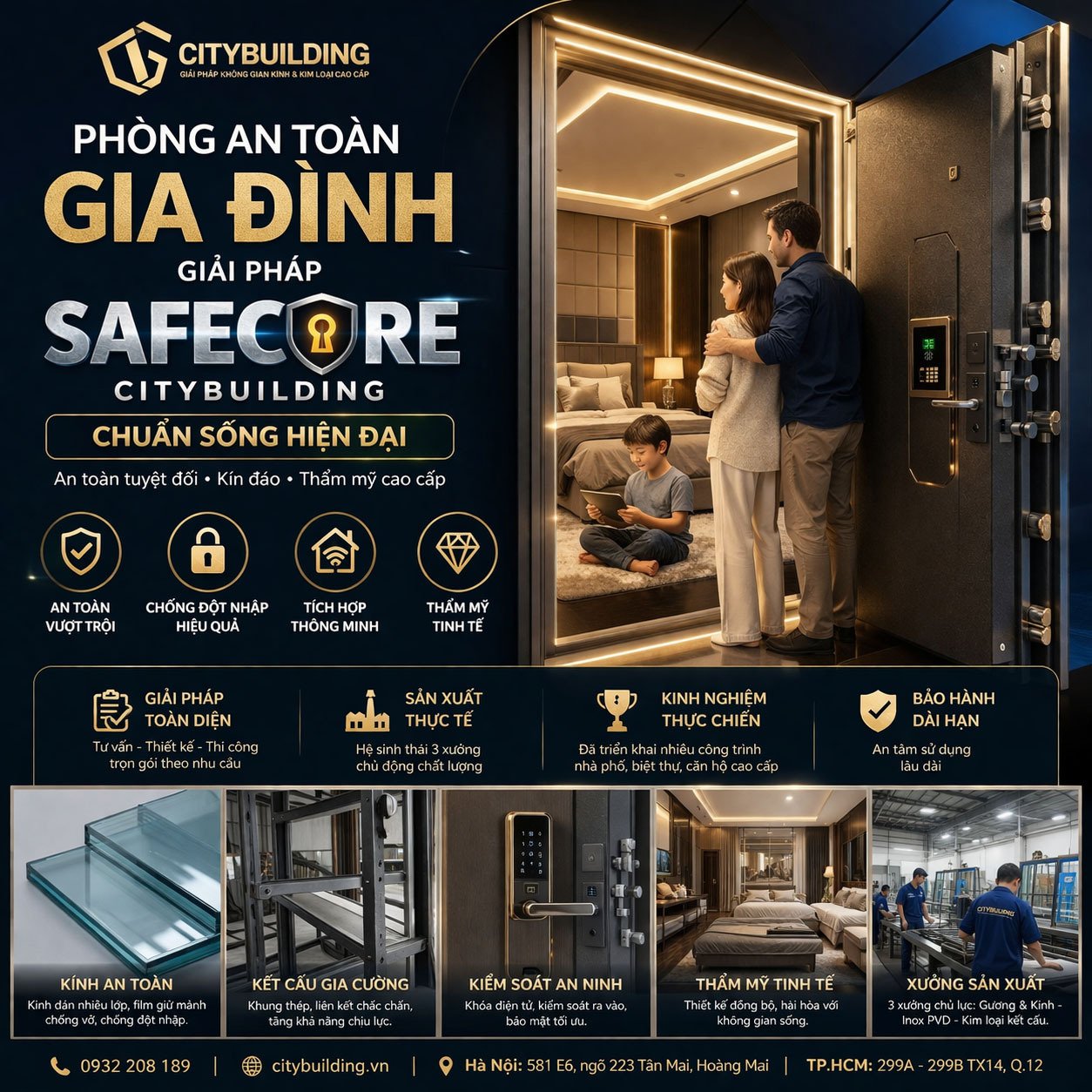 📍 PHÒNG AN TOÀN GIA ĐÌNH CITYBUILDING