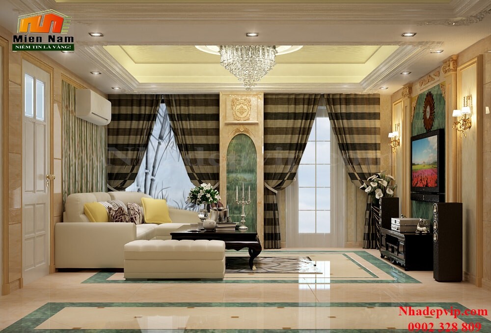 Thi công biệt thự phố cổ điển Chú Thuận Tân Phú Thi công biệt thự phố cổ điển Chú Thuận Tân Phú