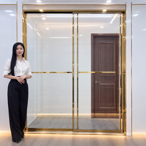 Phòng Tắm Kính Slim Inox Cửa Lùa Tối Ưu Không Gian | Citybuilding