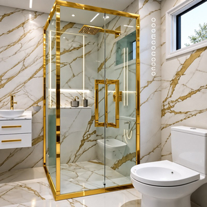 Phòng Tắm Kính Slim Inox Khách Sạn & Spa Theo Dự Án | Citybuilding