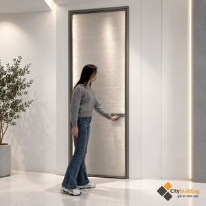 Phòng Tắm Kính Slim Inox Cho Chung Cư Nhỏ | Citybuilding