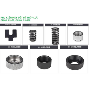 Chụp dữ chày đột lỗ thủy lực