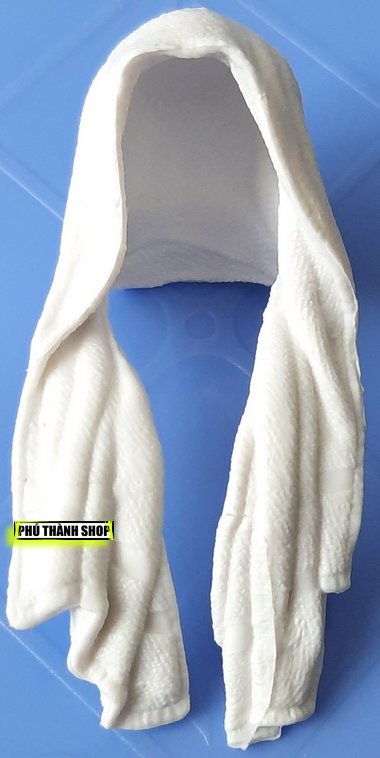 PHỤ KIỆN KHĂN TRÙM ĐẦU (TRẮNG) ENTRANCE MÔ HÌNH WWE SOLO SIKOA - ELITE 104