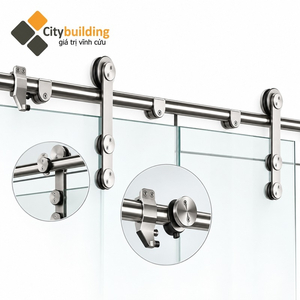 Phụ Kiện Phòng Tắm Kính Lùa – Ray, Bánh Xe | Citybuilding