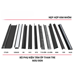 KOS-Phụ kiện tấm ốp sợi than tre