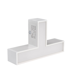 Phụ kiện thanh nối T thân màu trắng có đèn 12W dùng cho Seri LNC