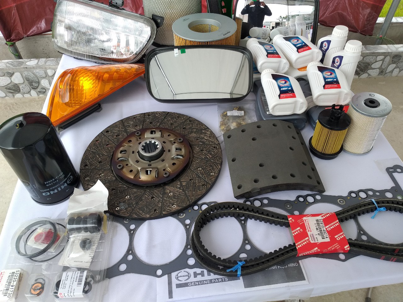 phụ tùng hino chính hãng