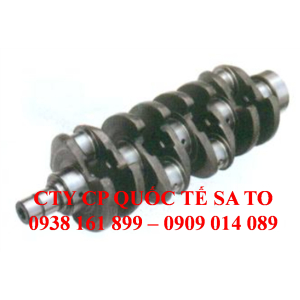 Phụ tùng xe nâng: Tay quay, Trục maniven, Trục khuỷu, Trục cơ. Máy 1DZ, động cơ 1DZ.