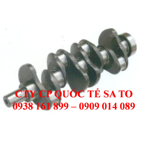 Phụ tùng xe nâng: Tay quay, Trục maniven, Trục khuỷu, Trục cơ. Máy 4D92E, động cơ 4D92E.