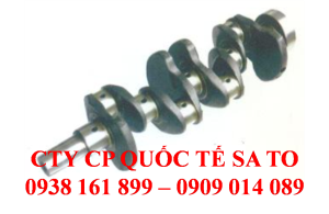 Phụ tùng xe nâng: Tay quay, Trục maniven, Trục khuỷu, Trục cơ. Máy 4TNV94L, động cơ 4TNV94L
