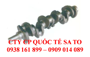 Phụ tùng xe nâng: Tay quay, Trục maniven, Trục khuỷu, Trục cơ. Máy 6D95L, động cơ 6D95L