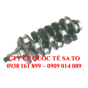 Phụ tùng xe nâng: Tay quay, Trục maniven, Trục khuỷu, Trục cơ. Máy S4S, động cơ S4S