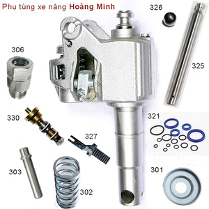 CHI TIẾT BƠM THỦY LỰC XE NÂNG TAY AC